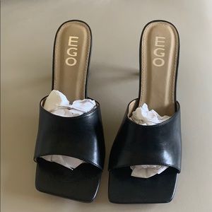 NWT EGO square shoes